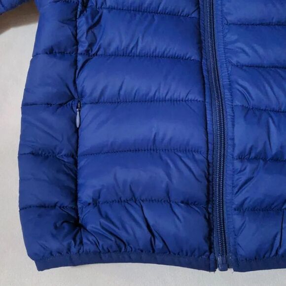 Save The Duck Boys size 4 Blue Donny Puffer Full Zip Jacket Synthetic Down NEW - Picture 3 of 14